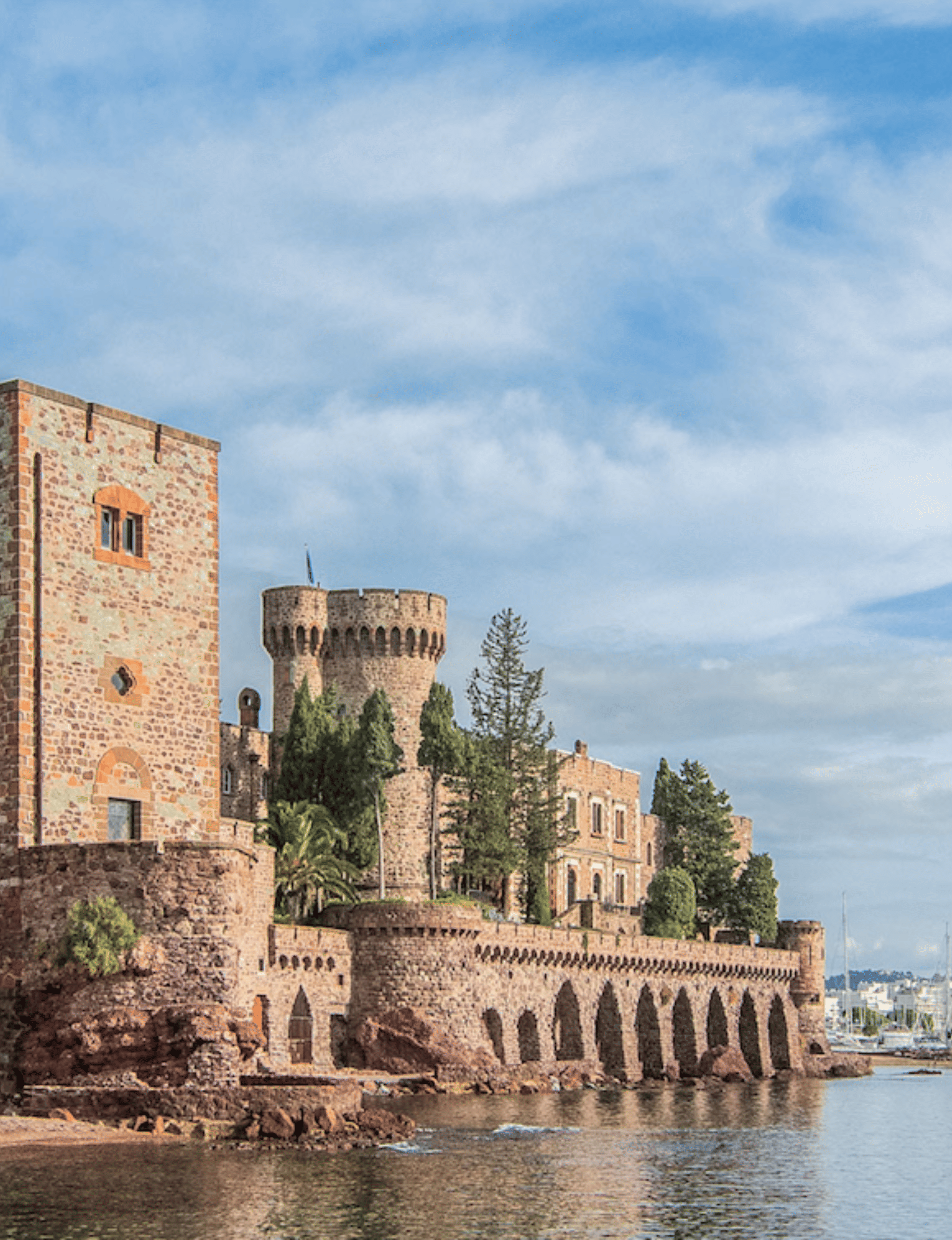 Castle Napoule Art Foundation in Mandelieu French Riviera, France