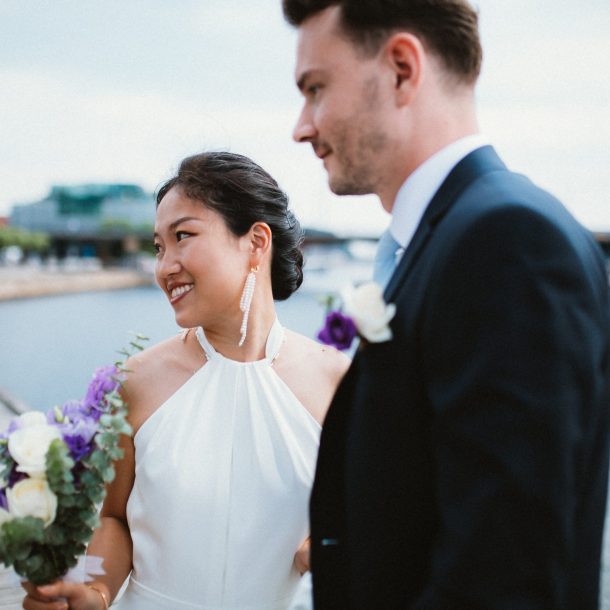 Young married couple