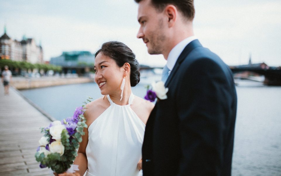 Young married couple