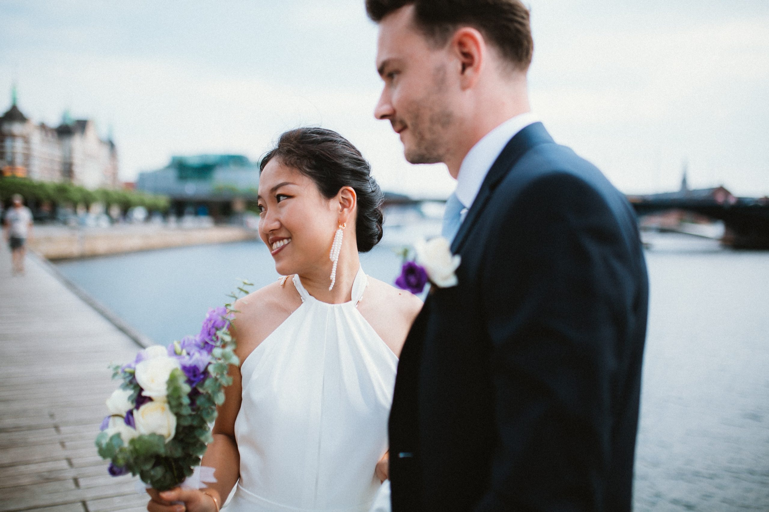 Young married couple